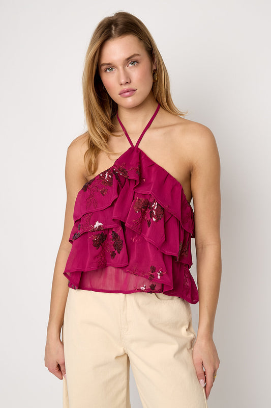 Gimme Spring/Summer Floral Sleeveless Top