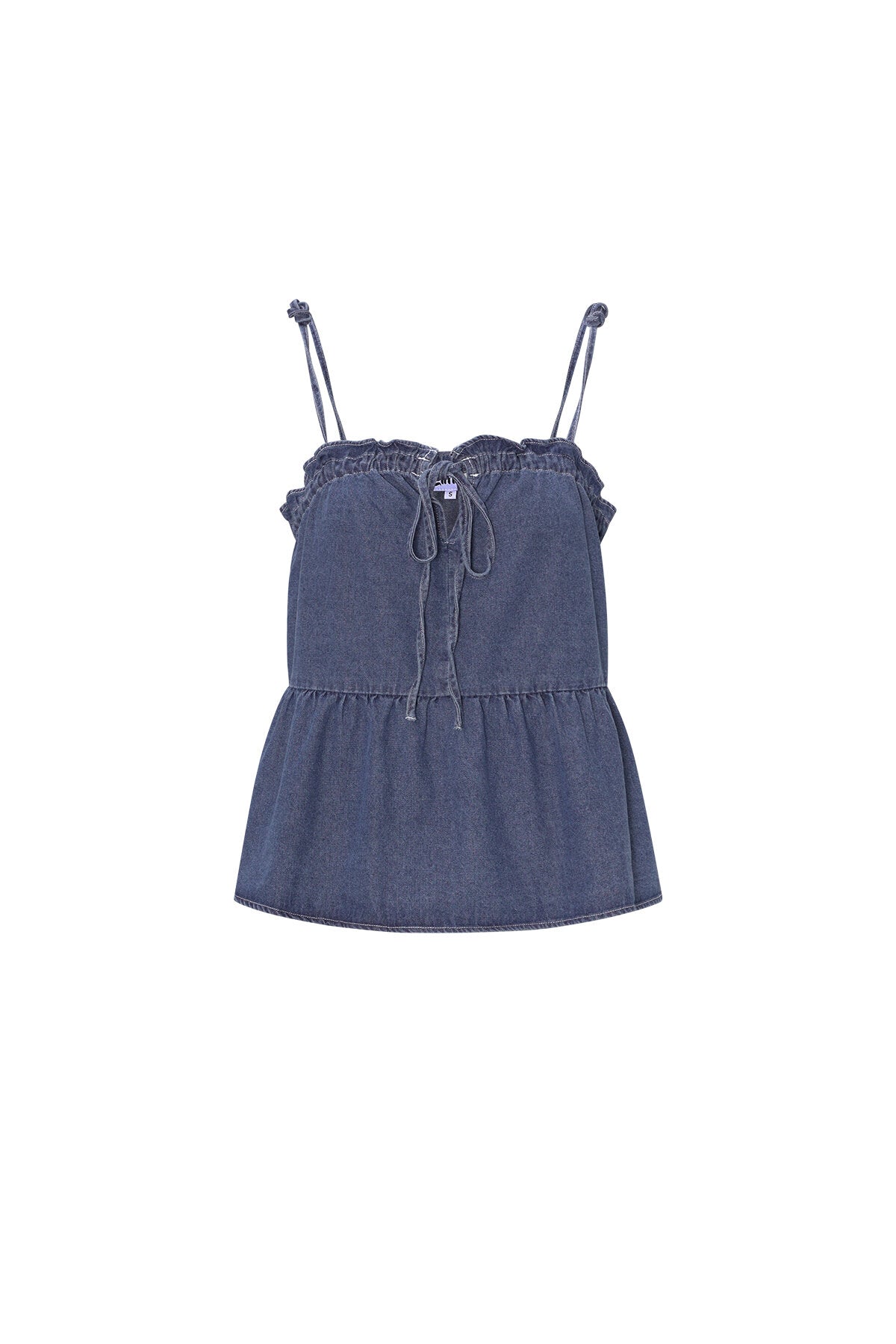 Stylish Blue Denim Top for Spring/Summer