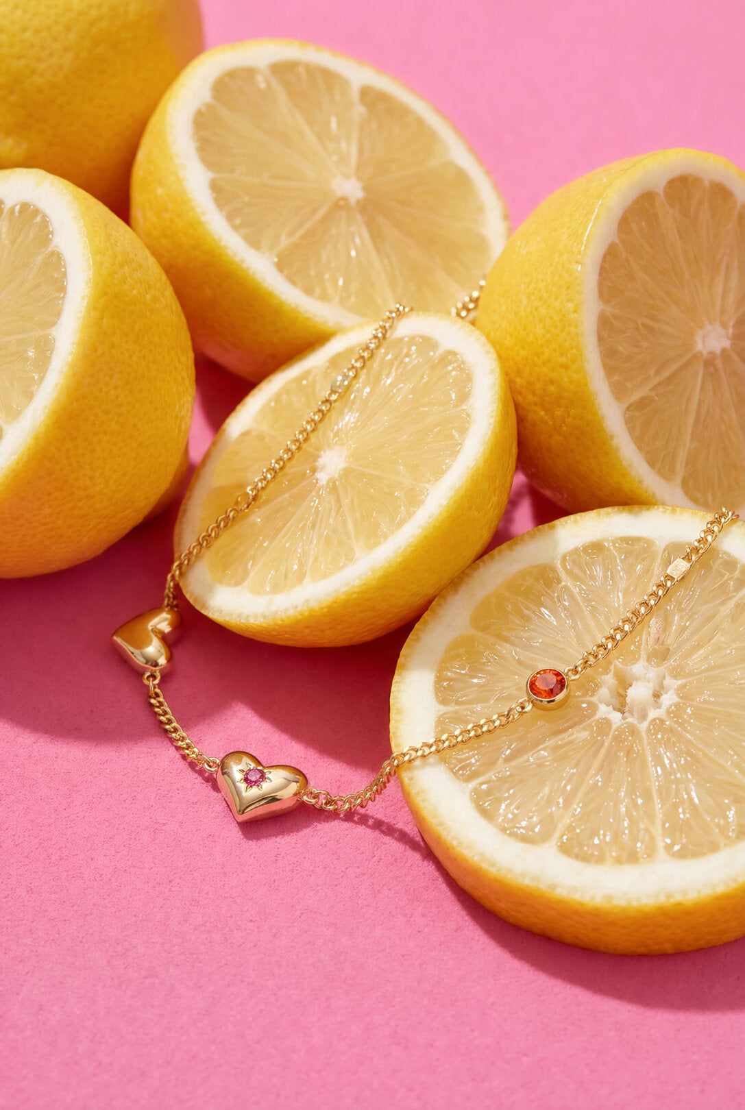 Elegant All-Fit Heart Charm Bracelet - Silver & Gold