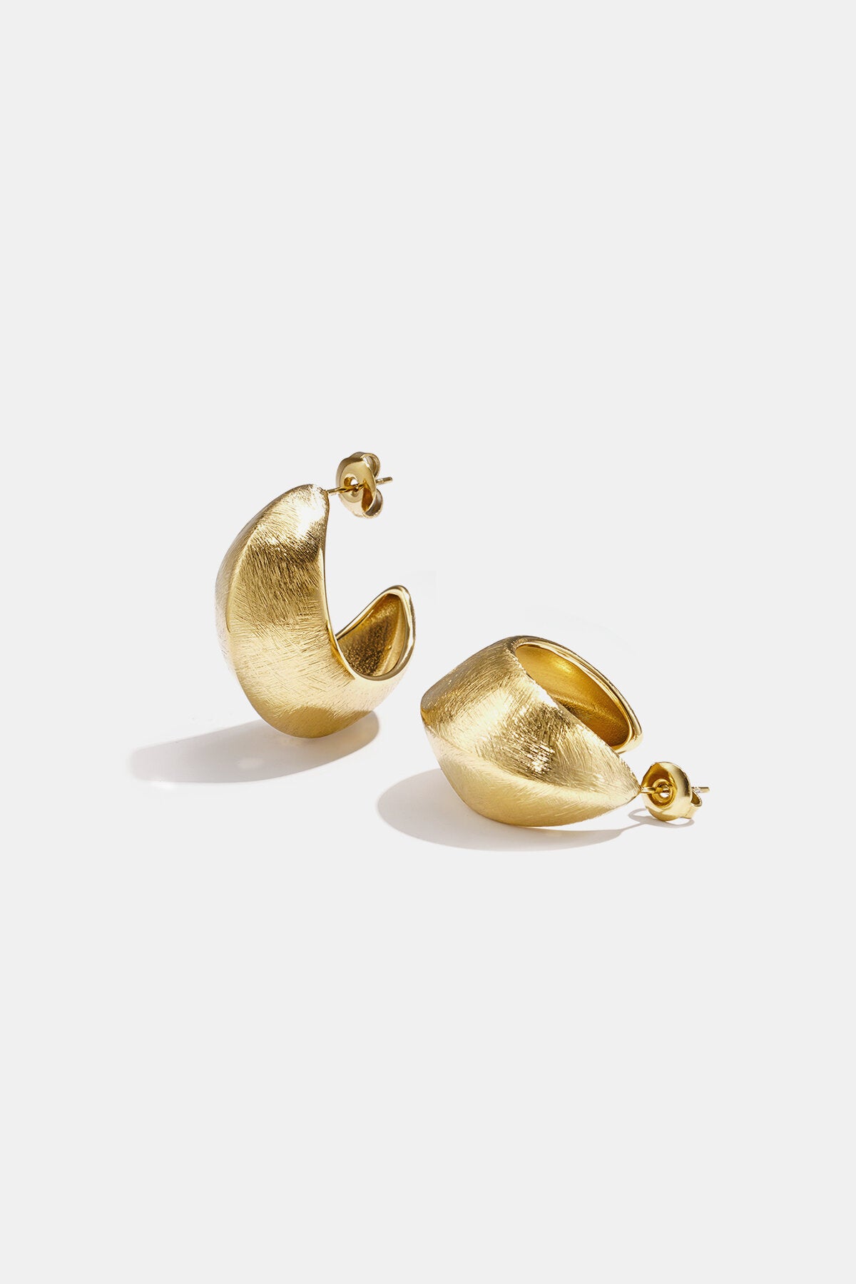 Stylish Silver & Gold Hoop Earrings for Everyday Wear