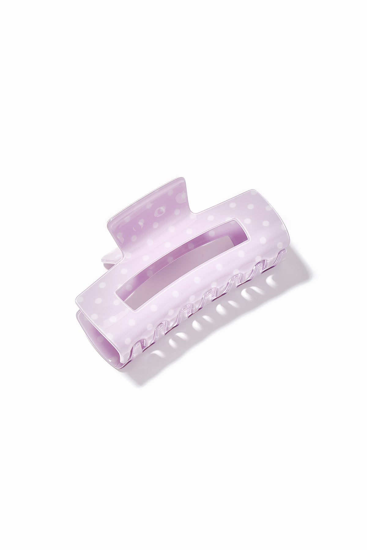 Chic PVC Hair Claw for Everyday Elegance