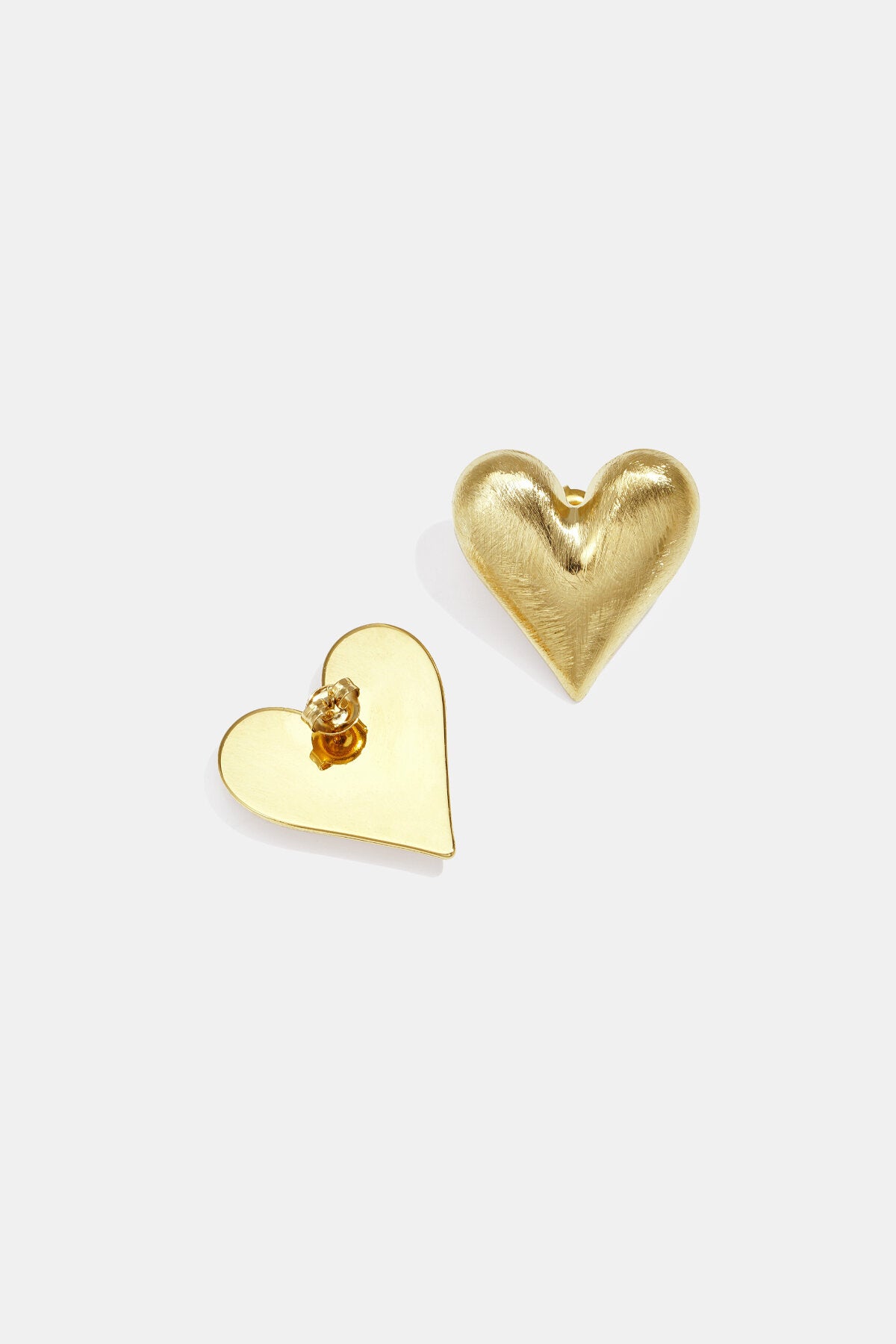 Elegant Heart Stud Earrings for Everyday Sparkle