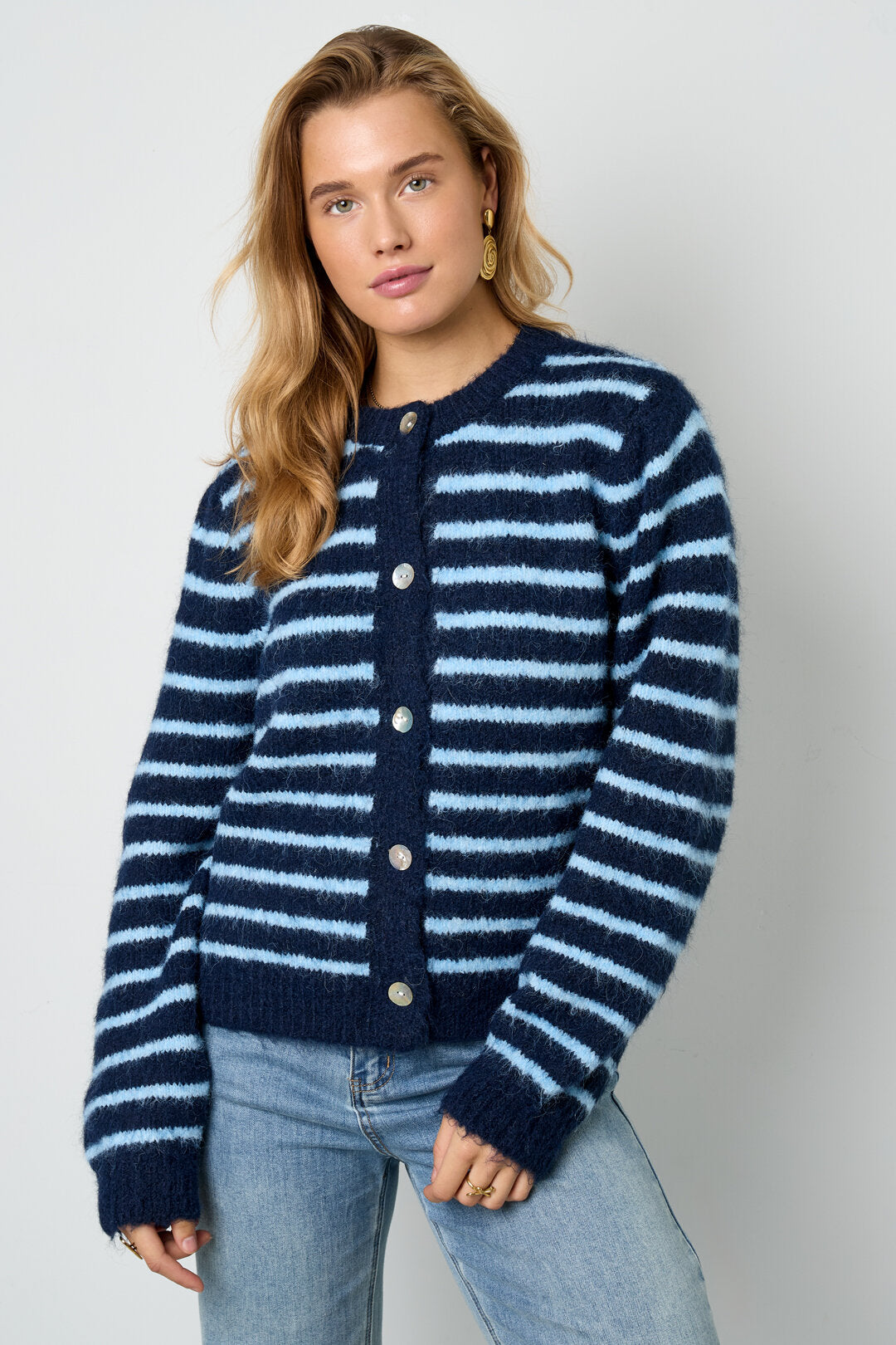Stripe Cardigan
