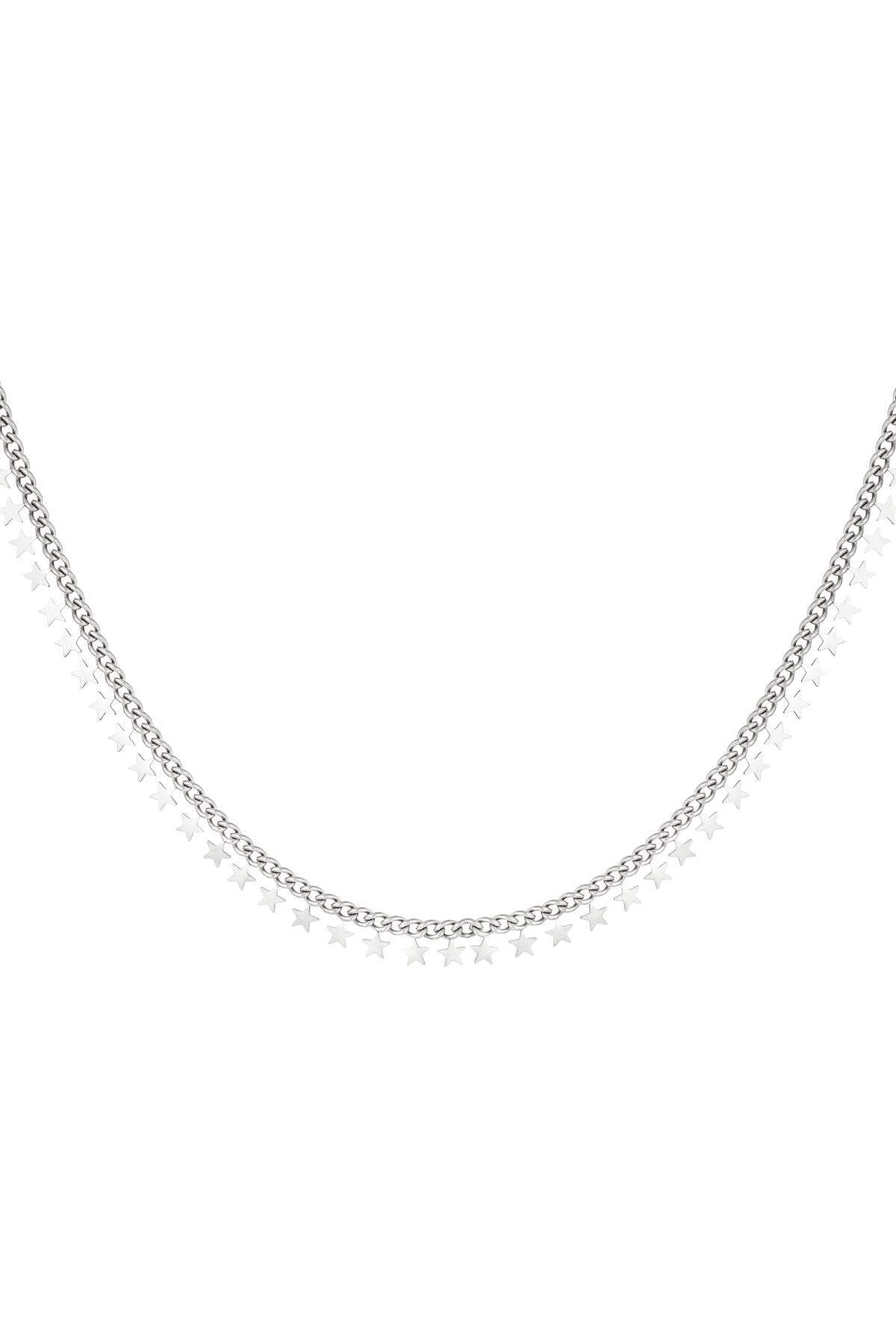 Elegant Stainless Steel Chain Necklace in Silver & Gold