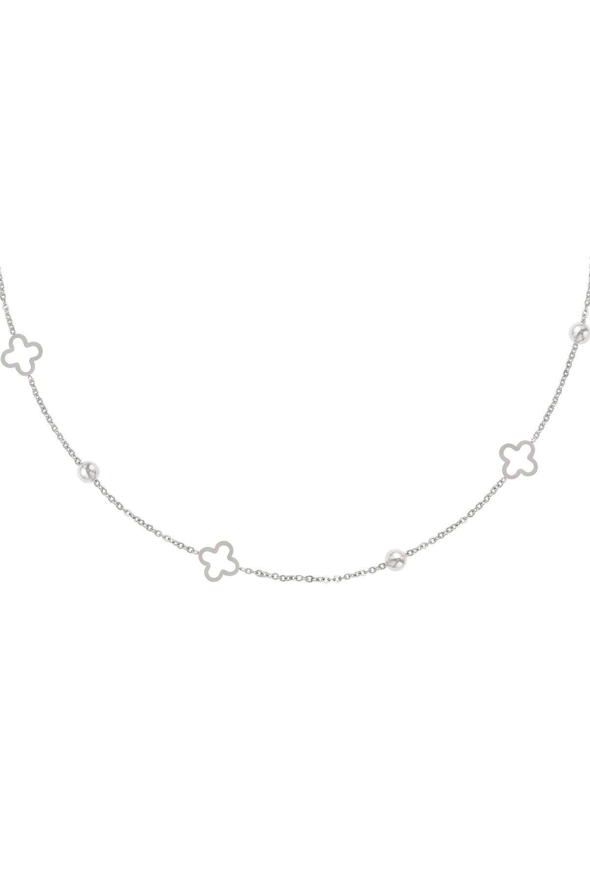 Stylish Stainless Steel Clover Necklace