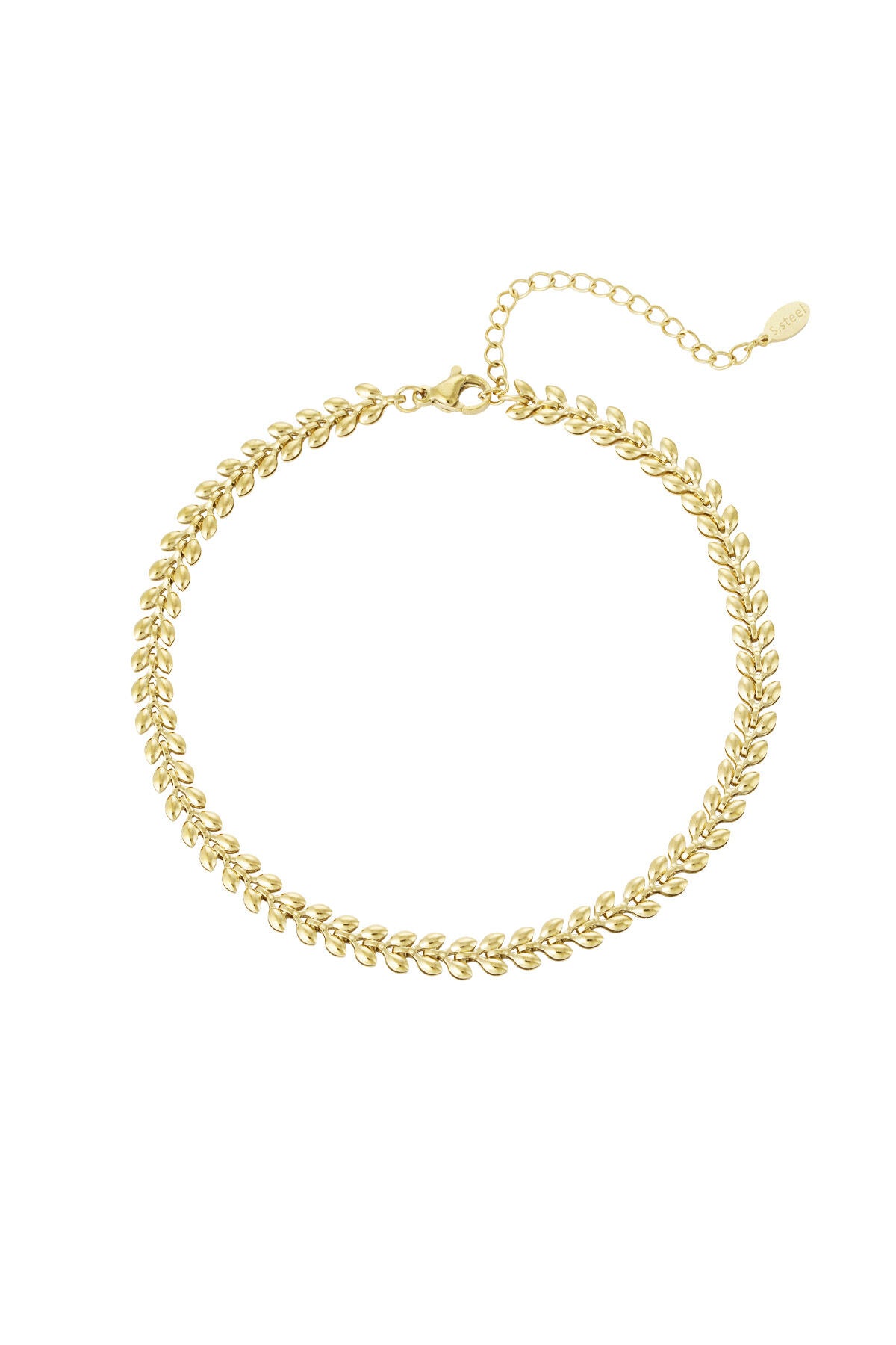 Elegant Stainless Steel Ankle Bracelets - Silver & Gold
