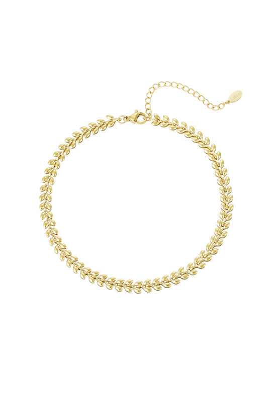 Elegant Stainless Steel Ankle Bracelets - Silver & Gold