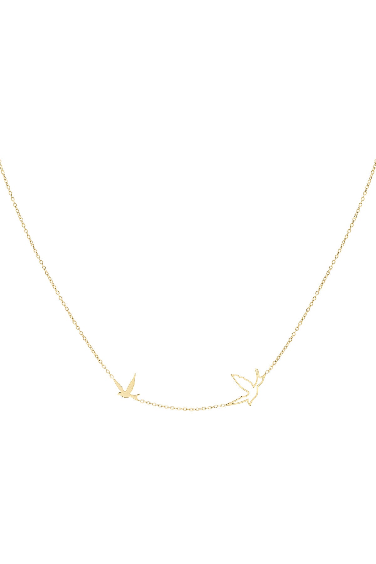 Elegant Stainless Steel Chain Necklace