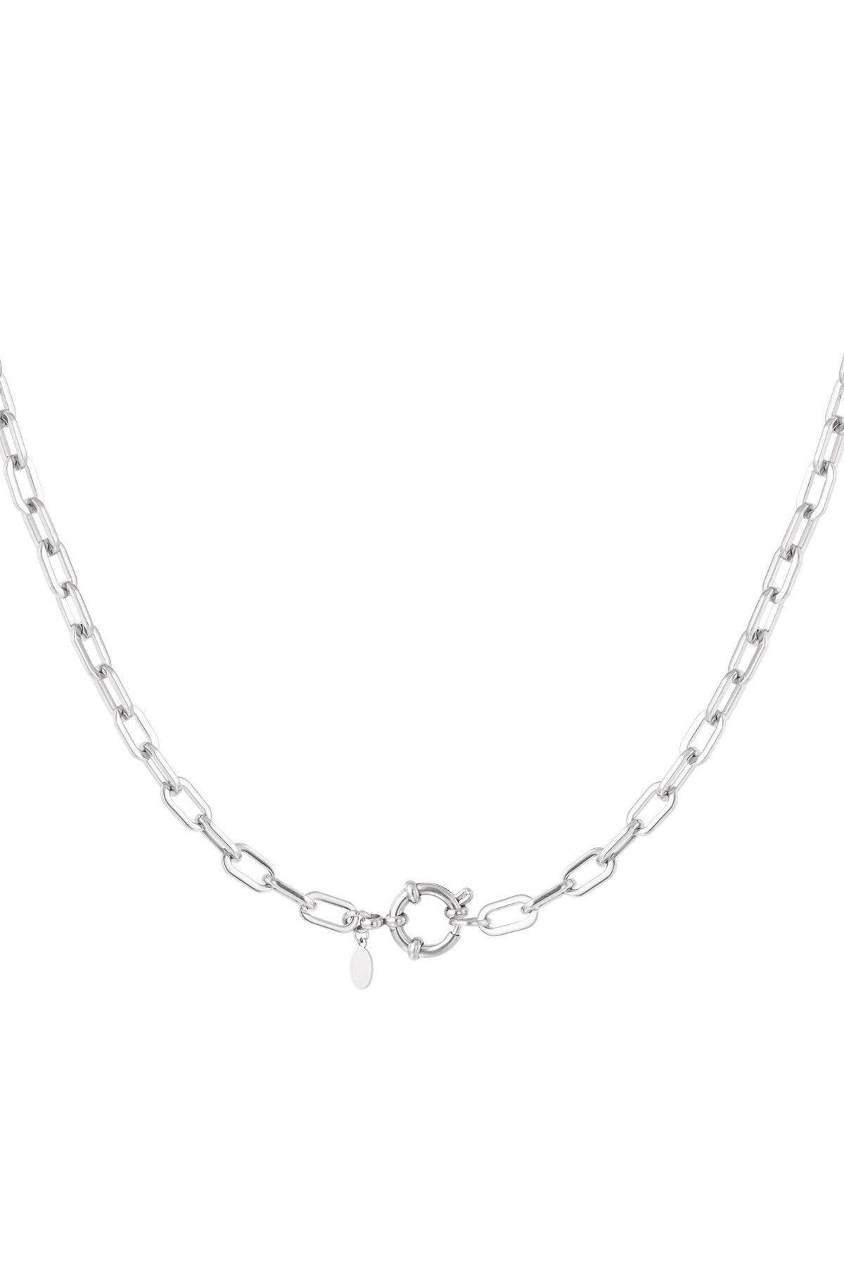 Elegant Stainless Steel Chain Necklace for Daily Wear