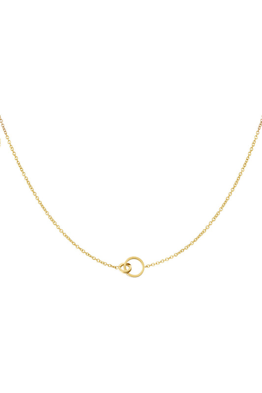 Elegant Stainless Steel Clavicle Chain Necklace for Women