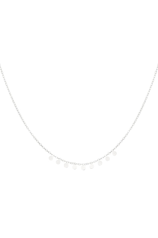 Elegant Stainless Steel Chain Necklace in Silver & Gold