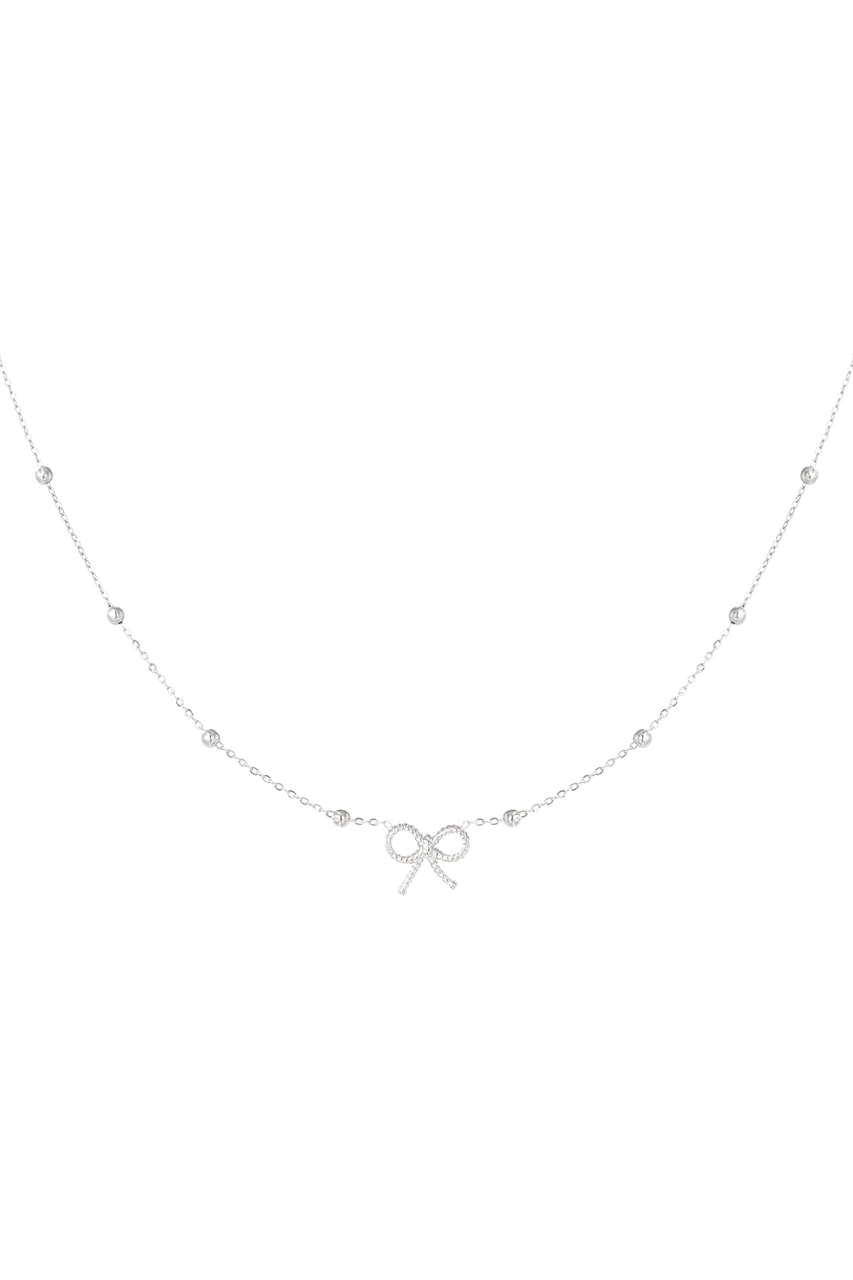 Elegant Stainless Steel Pendant Necklace in Silver and Gold