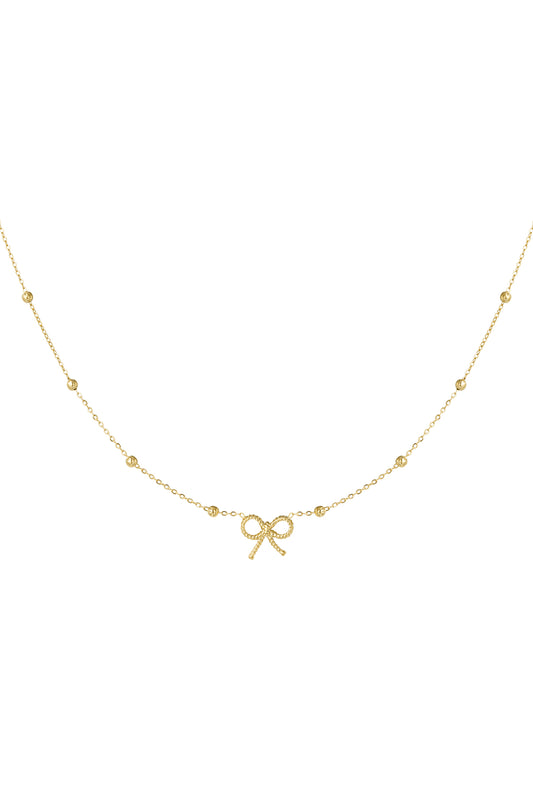 Elegant Stainless Steel Pendant Necklace in Silver and Gold