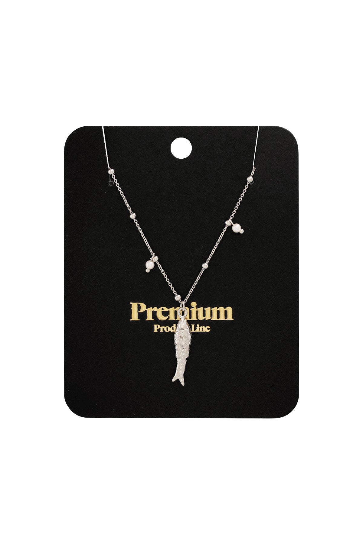 Elegant Fish Pendant Necklace - Simple & Stylish