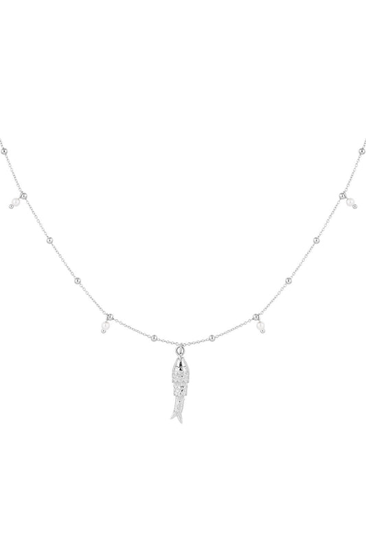 Elegant Fish Pendant Necklace - Simple & Stylish