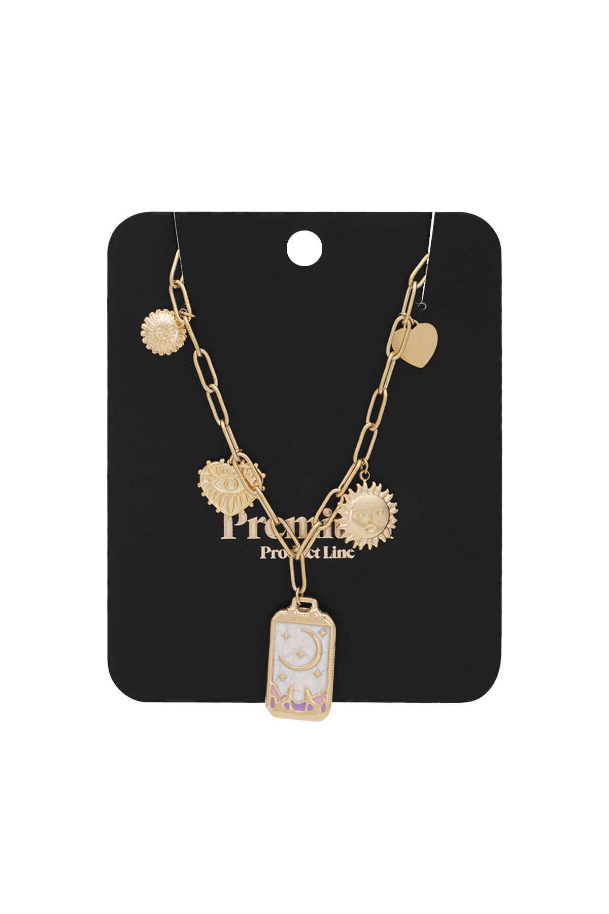 Elegant Stainless Steel Heart Pendant Necklace