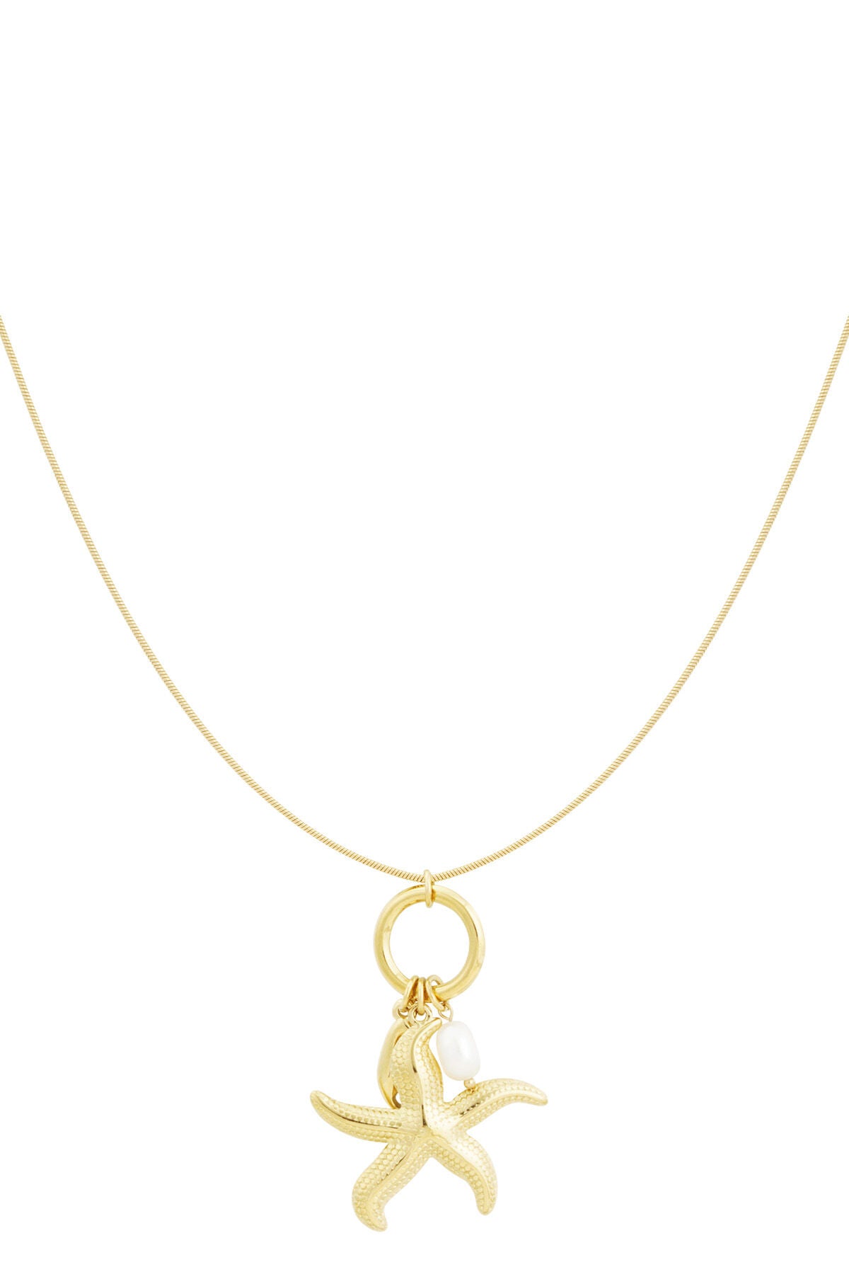 Elegant Starfish Pendant Necklace for Spring/Summer