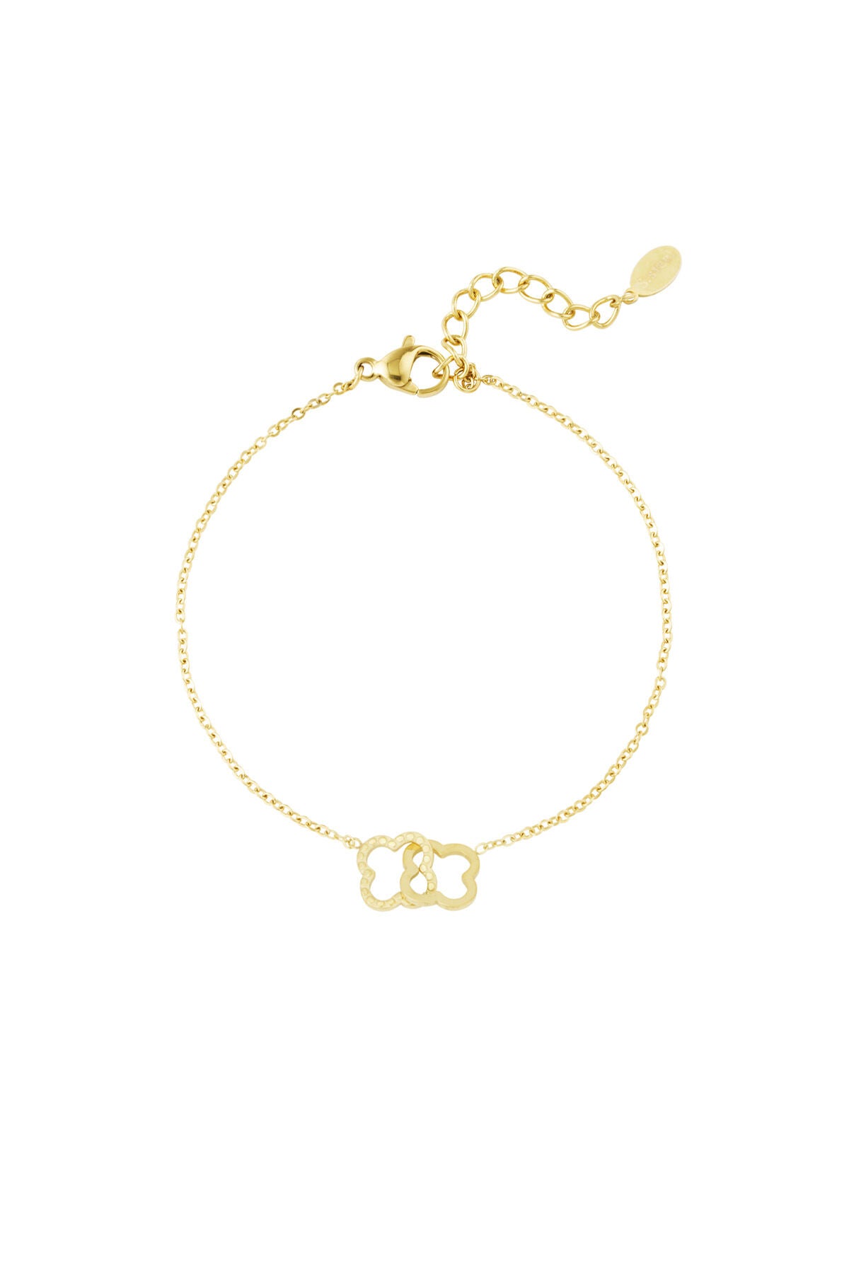 Elegant Stainless Steel Charm Bracelets in Silver & Gold
