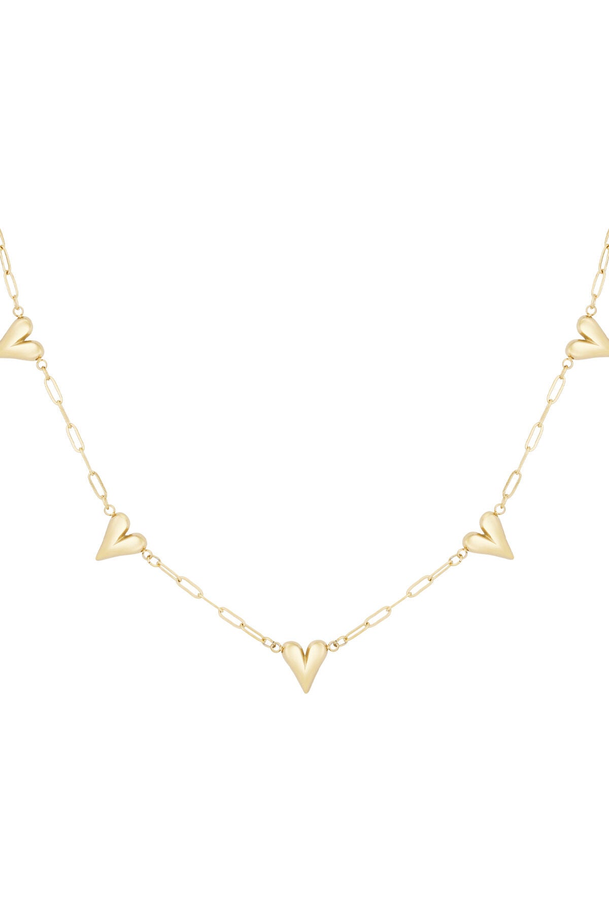 Stylish Heart Chain Necklace for Everyday Elegance