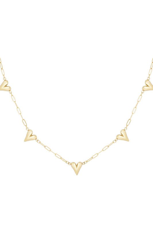 Stylish Heart Chain Necklace for Everyday Elegance