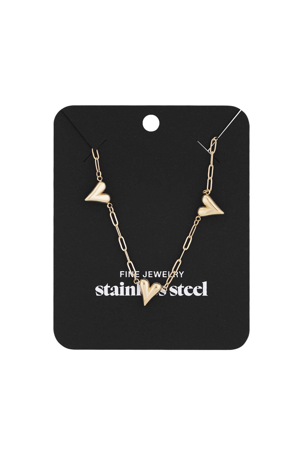 Stylish Heart Chain Necklace for Everyday Elegance