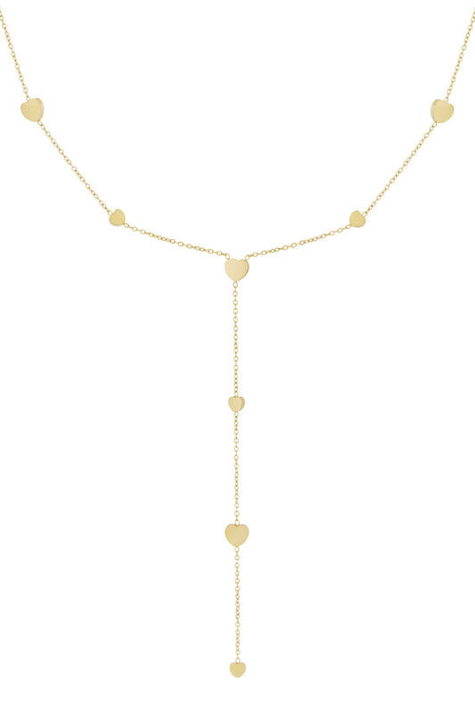 Charming Heart Pendant Necklace - All Fit, Simple & Casual
