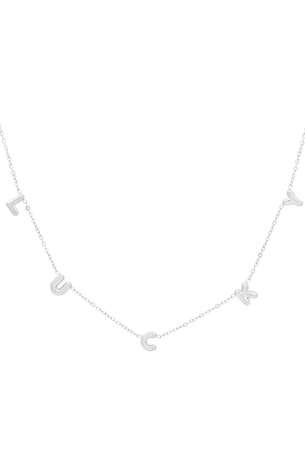 Elegant Letter Pendant Necklace for Daily Wear
