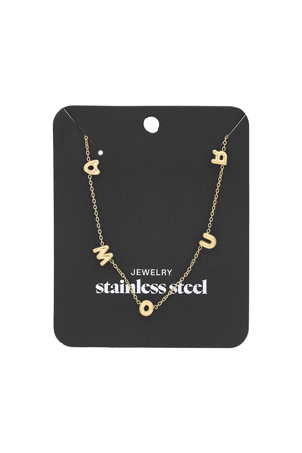 Elegant Letter Pendant Necklace for Everyday Wear