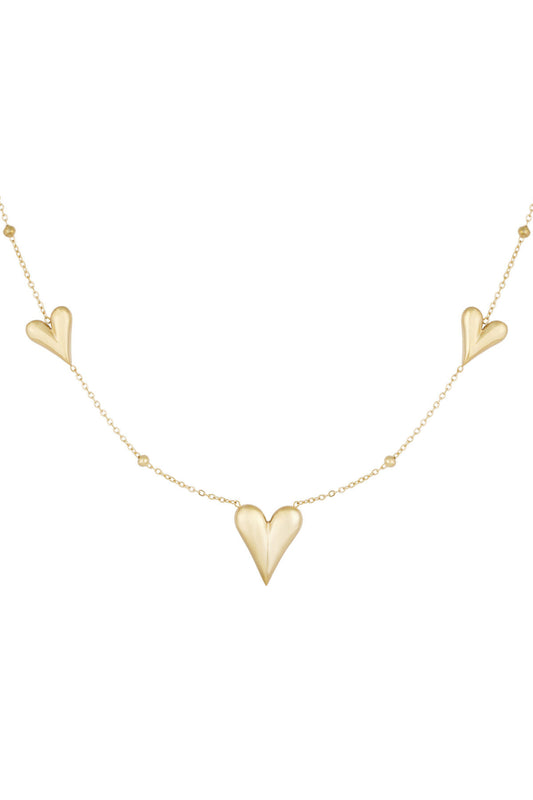 Elegant Heart Pendant Necklace - Simple & Stylish