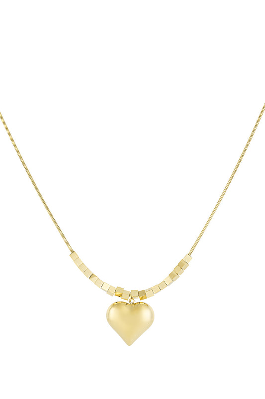 Elegant Heart Pendant Necklace - Simple & Stylish