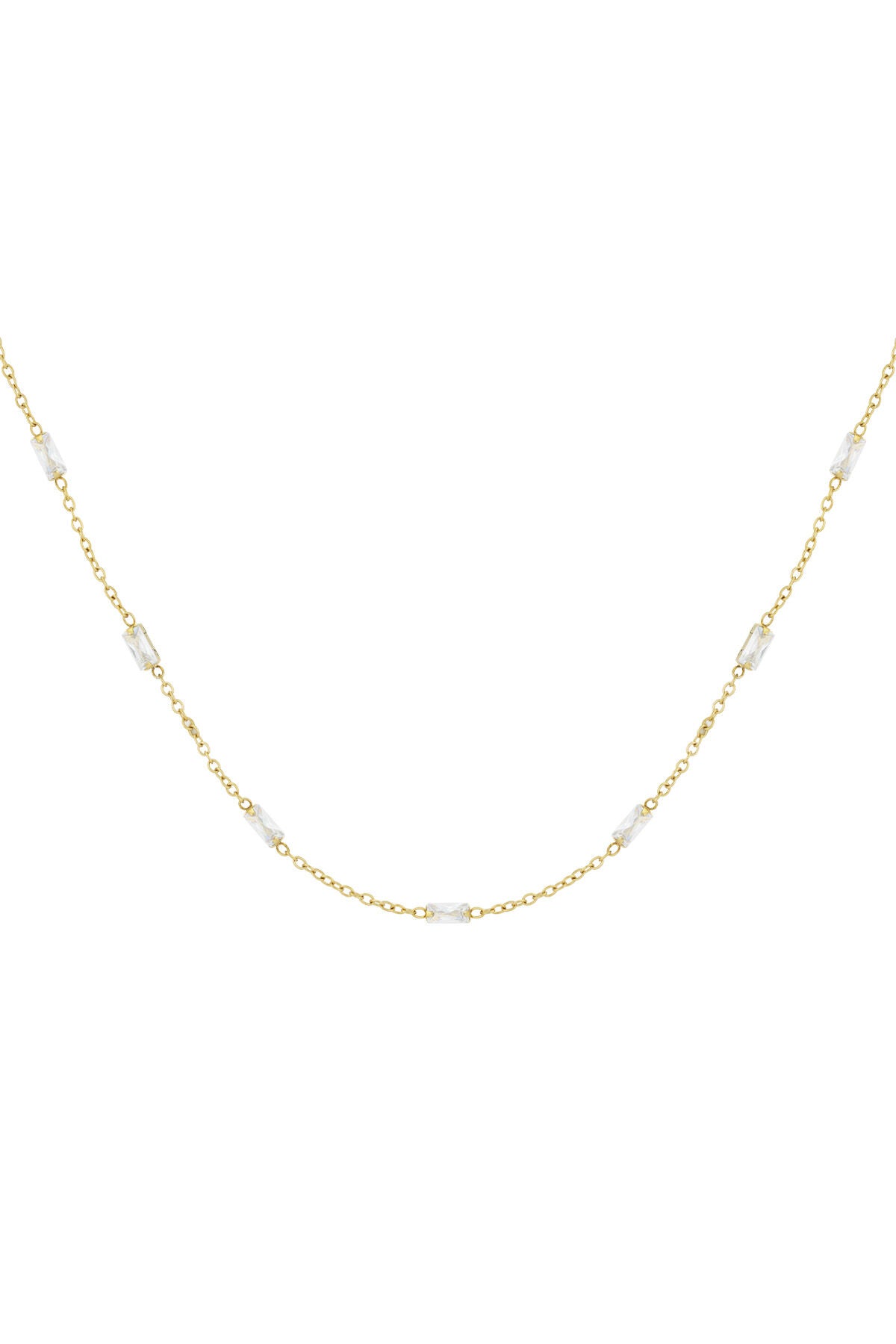 Stylish Stainless Steel Short Necklace for Women