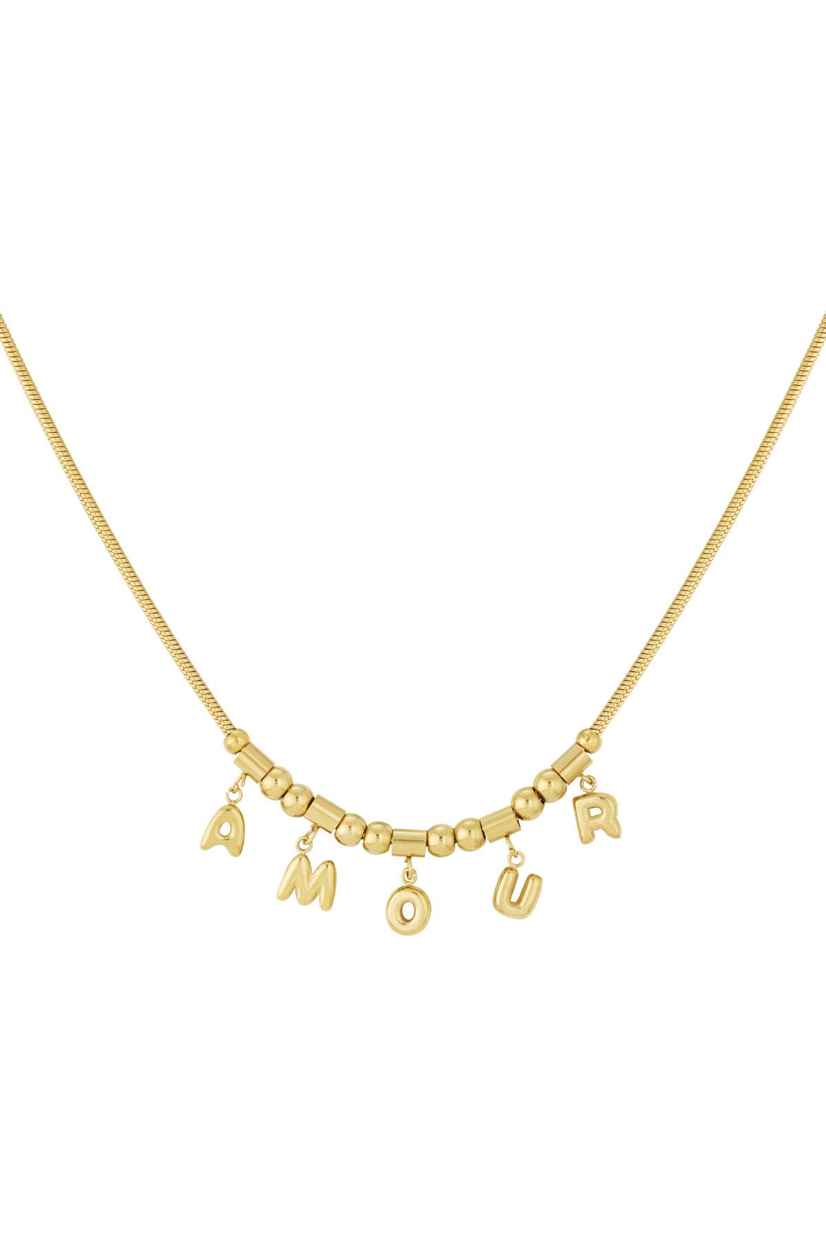Stylish Letter Pendant Necklace for Everyday Elegance
