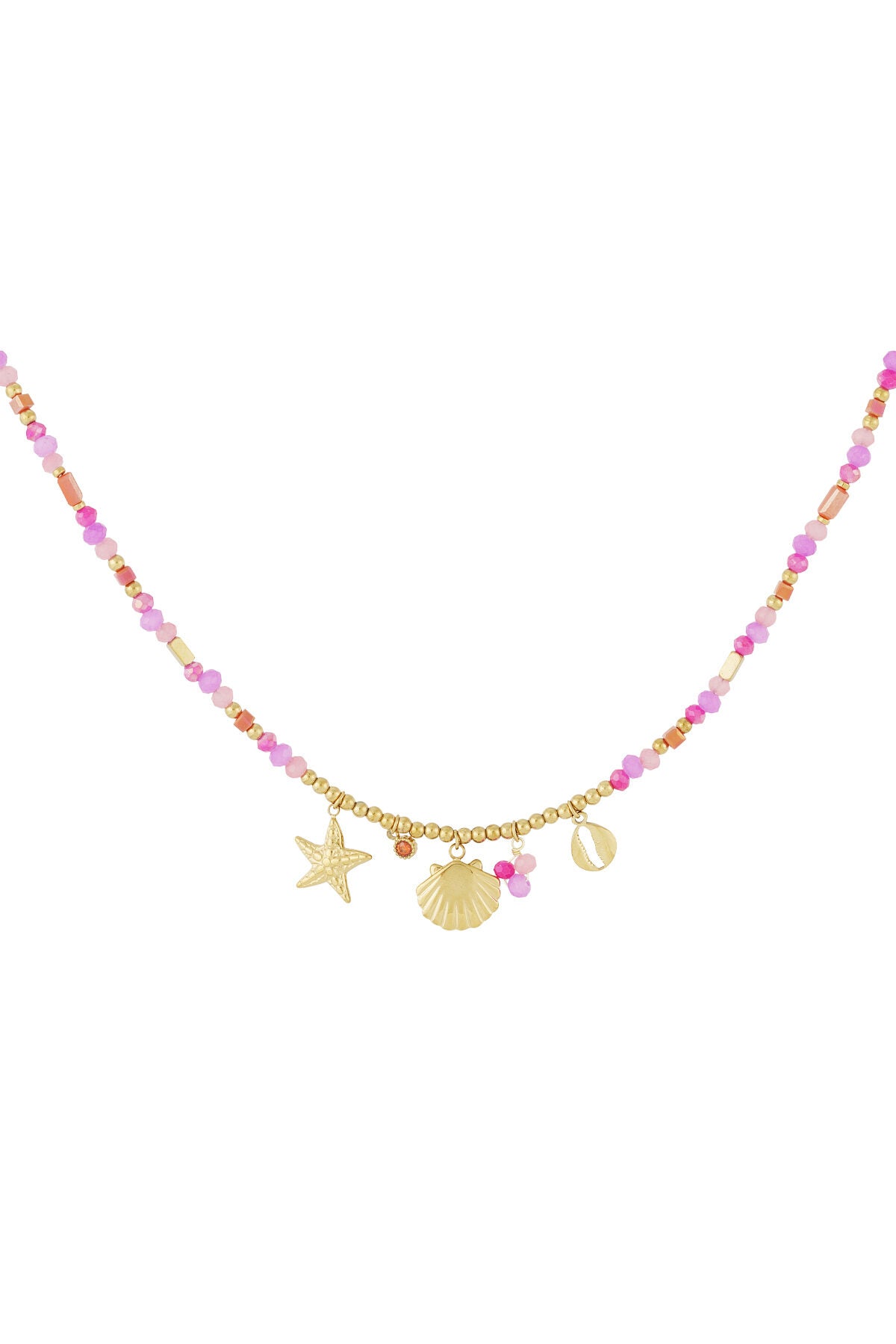 Fuchsia Beaded Necklace: Simple, Elegant, and Versatile