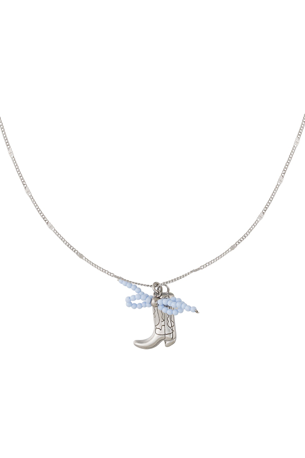 Elegant Silver & Gold Color Cartoon Pendant Necklace