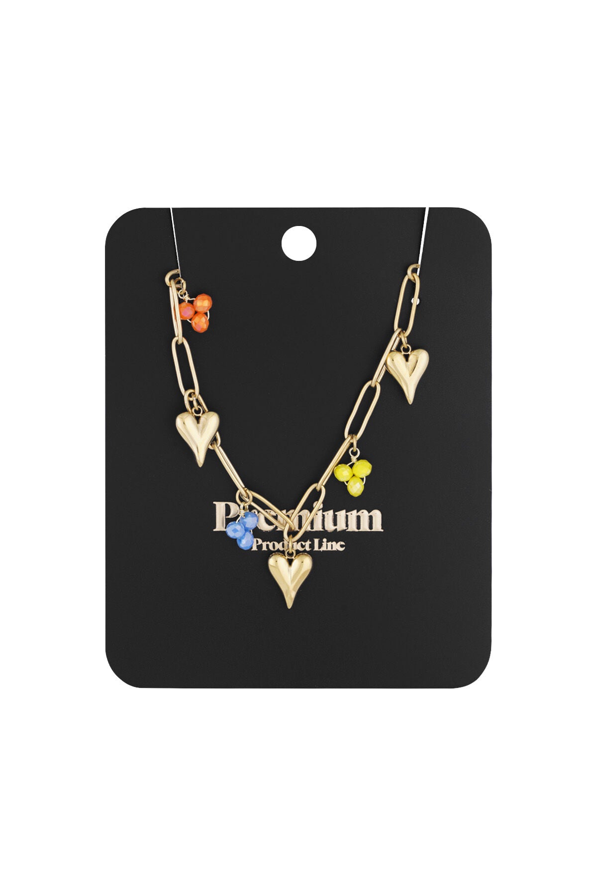 Elegant Gold Heart Pendant Necklace for Women