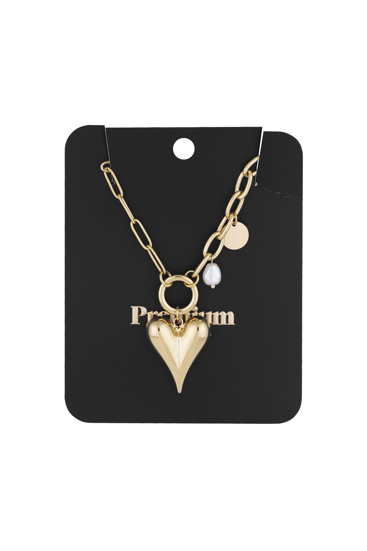 Elegant Heart Pendant Necklace for Everyday Wear