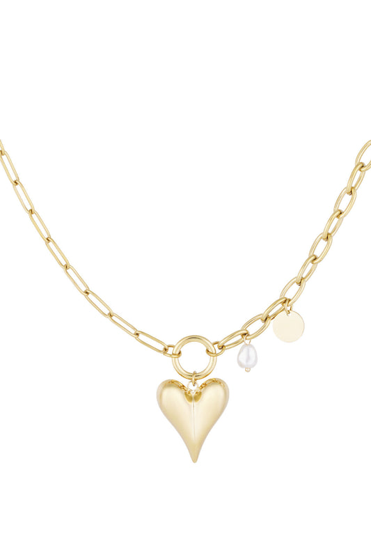 Elegant Heart Pendant Necklace for Everyday Wear