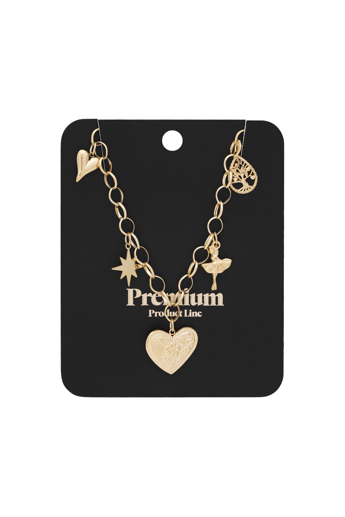 Elegant Heart Pendant Necklace for Everyday Wear