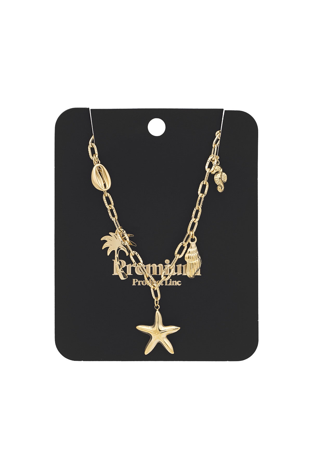 Elegant Oceanic Style Pendant Necklace for Everyday Wear