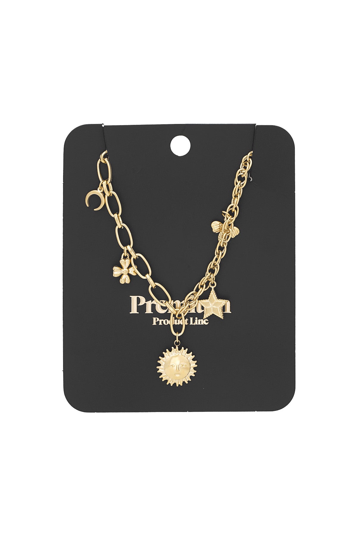 Elegant Sun Pendant Necklace for Everyday Wear