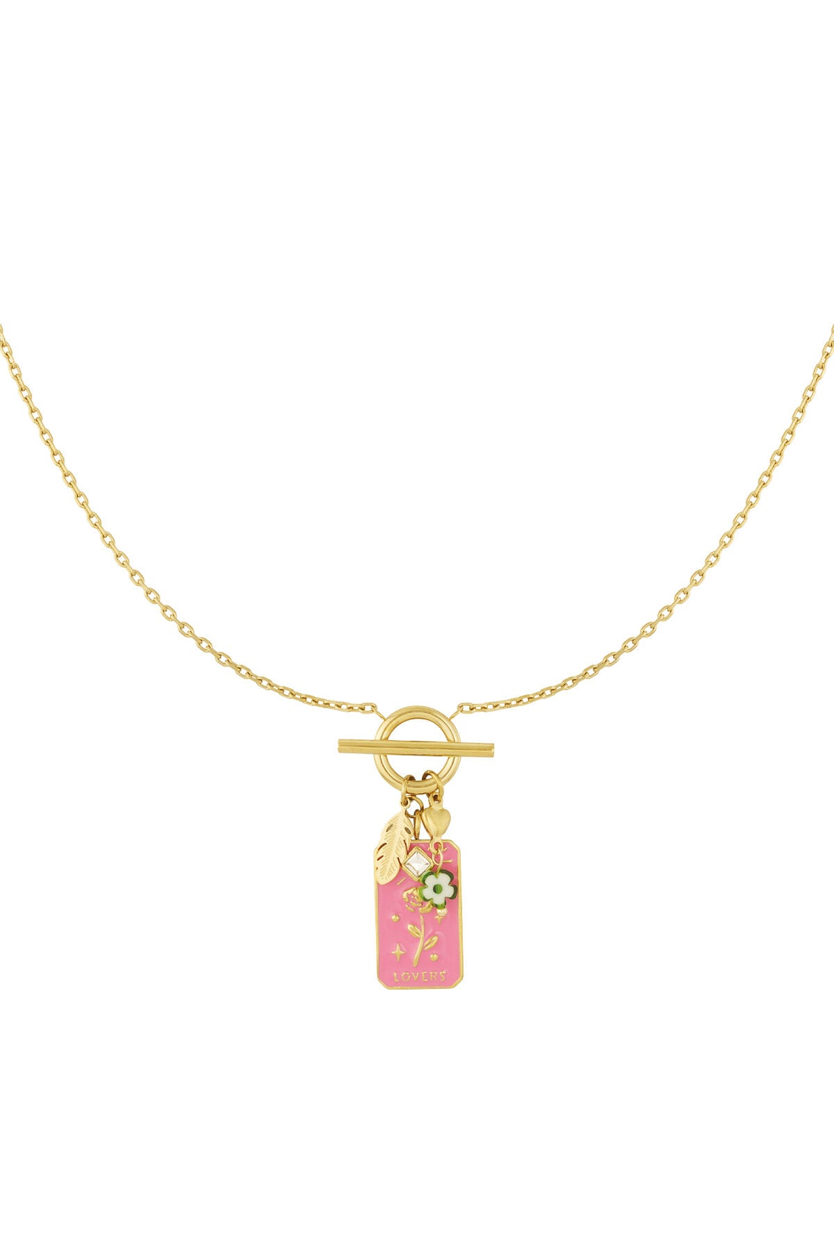Elegant Gold Flower Pendant Necklace for Everyday Glam