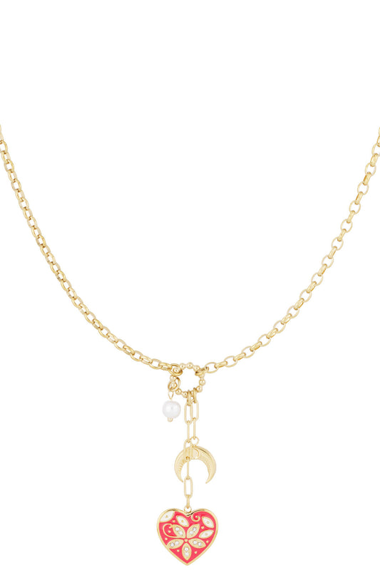 Elegant Gold Heart Pendant Necklace for Everyday Wear