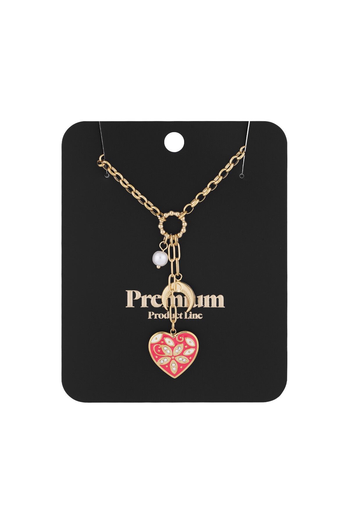 Elegant Gold Heart Pendant Necklace for Everyday Wear