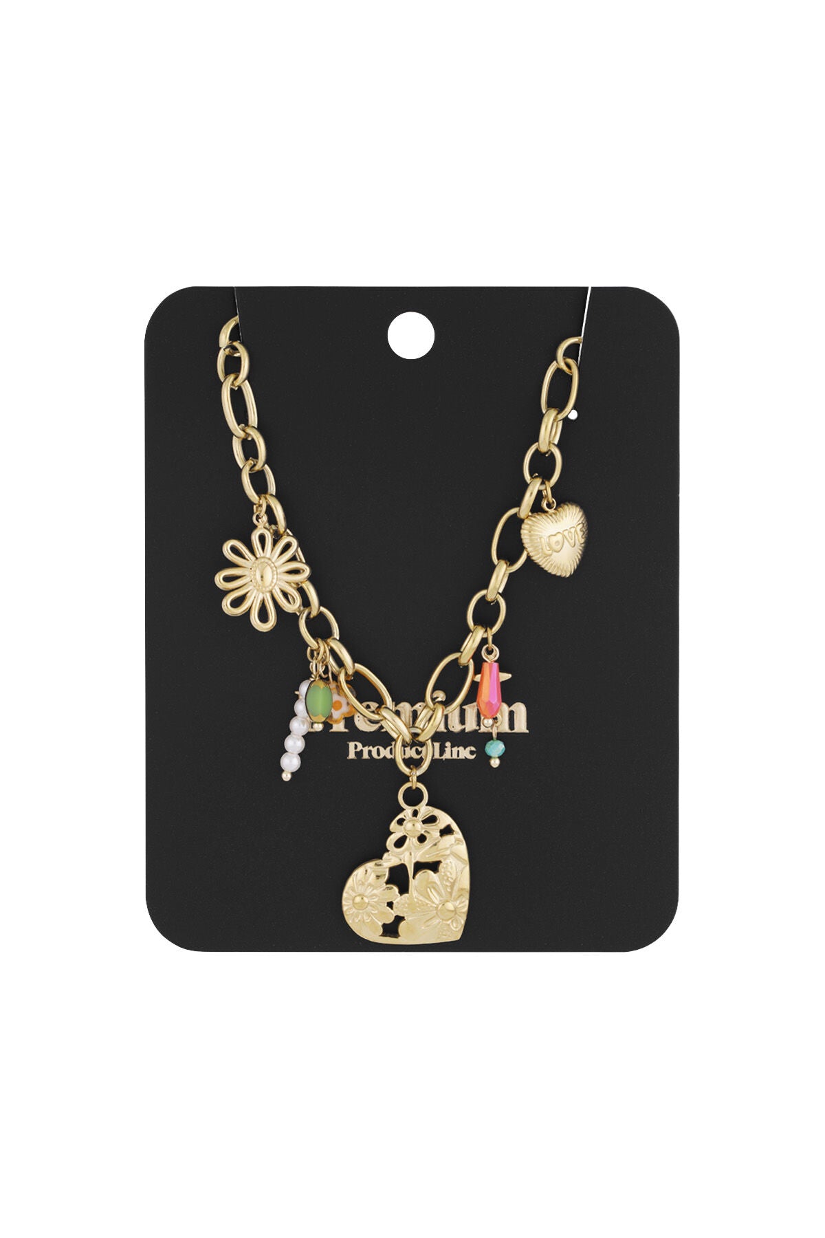 Elegant Gold Heart Necklace for Everyday Wear