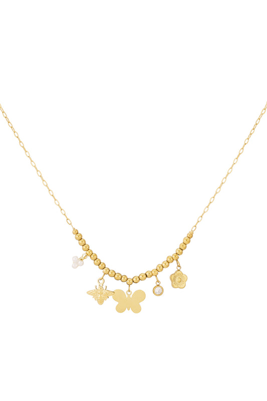 Elegant Animal Pendant Necklace for Spring/Summer