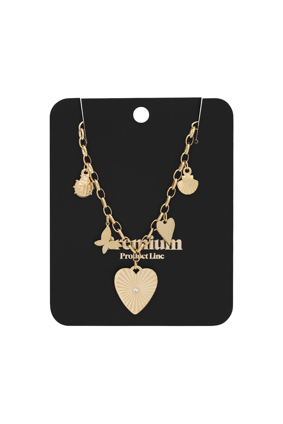 Elegant Heart Pendant Necklace for Daily Wear