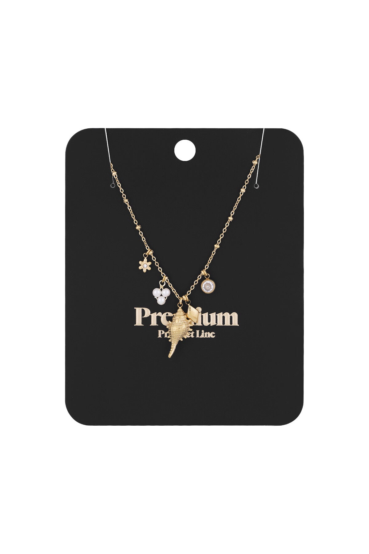 Elegant Oceanic Style Pendant Necklace - Spring/Summer Must-Have