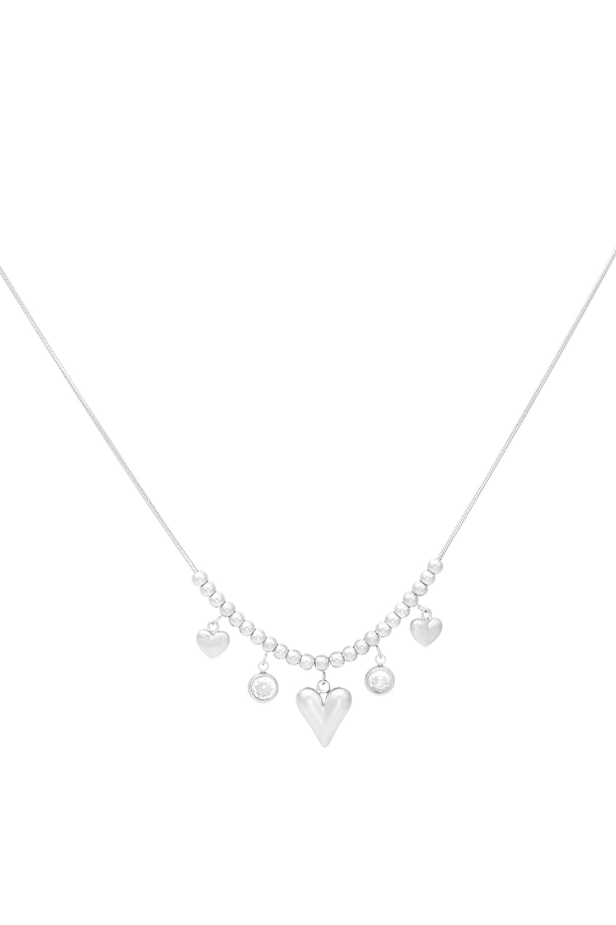 Elegant Heart Pendant Necklace for Daily Wear