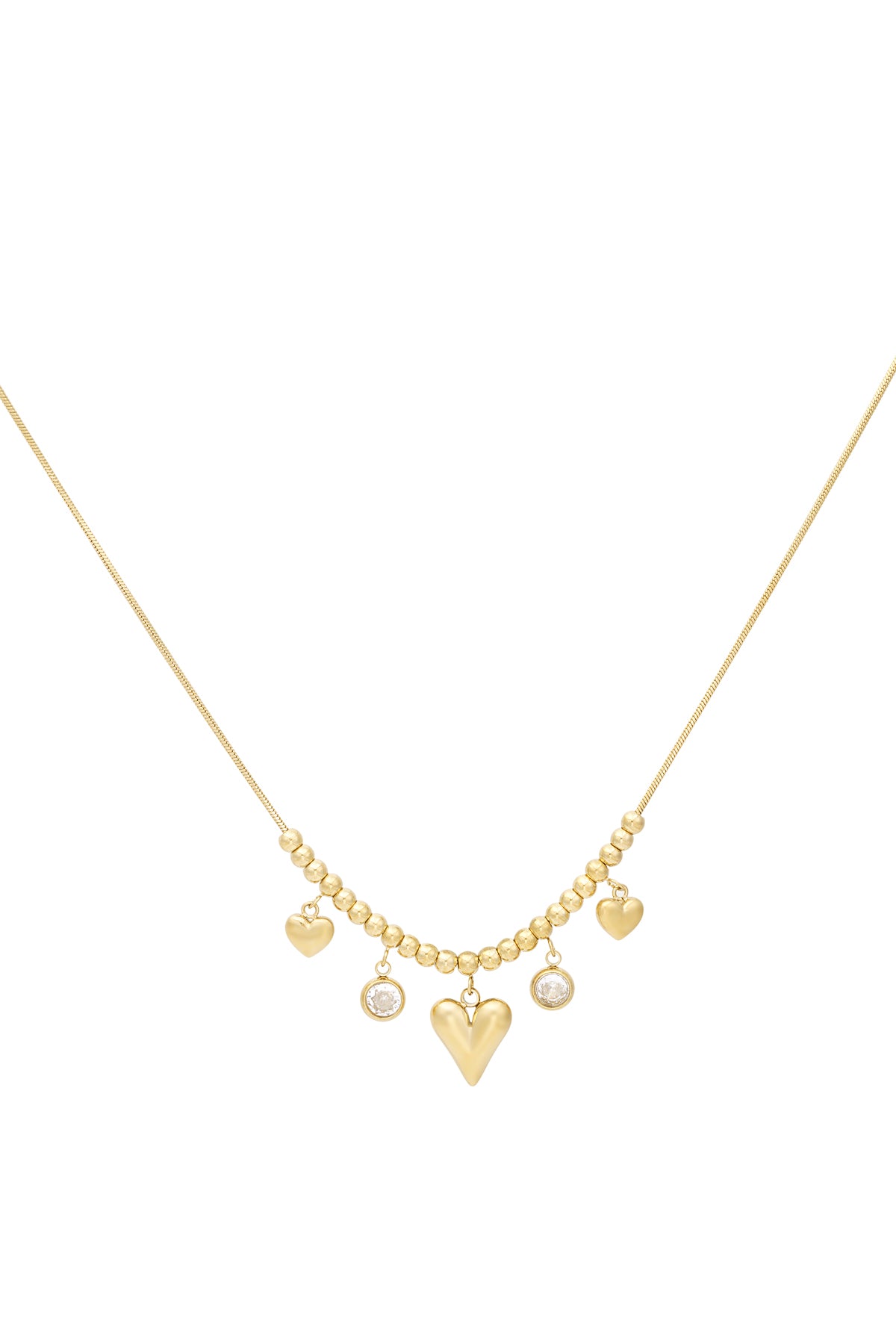 Elegant Heart Pendant Necklace for Daily Wear