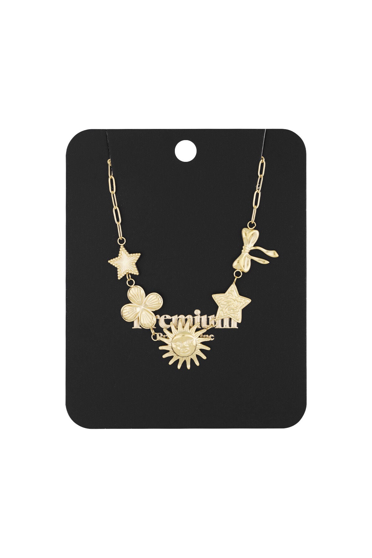Elegant Sun Pendant Necklace for Spring/Summer